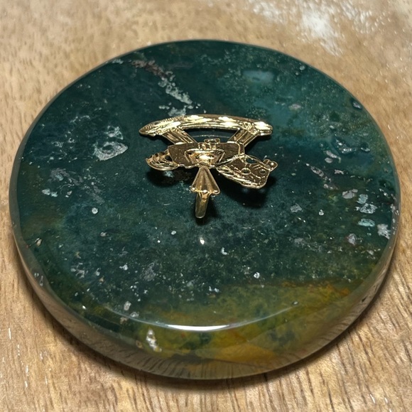 14K Solid Yellow Gold Small Toy Rocking Horse Charm Pendant - Picture 8 of 13